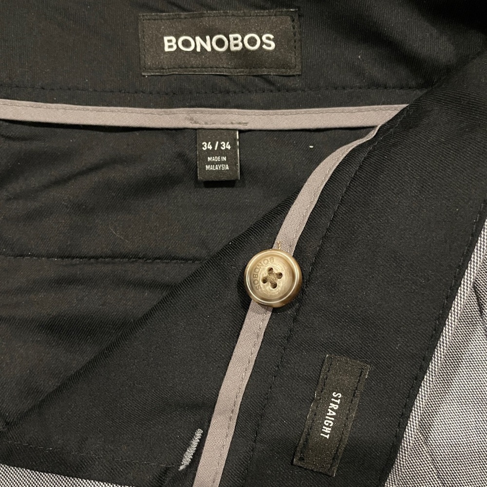 Bonobos Black Men's Slim-Fit